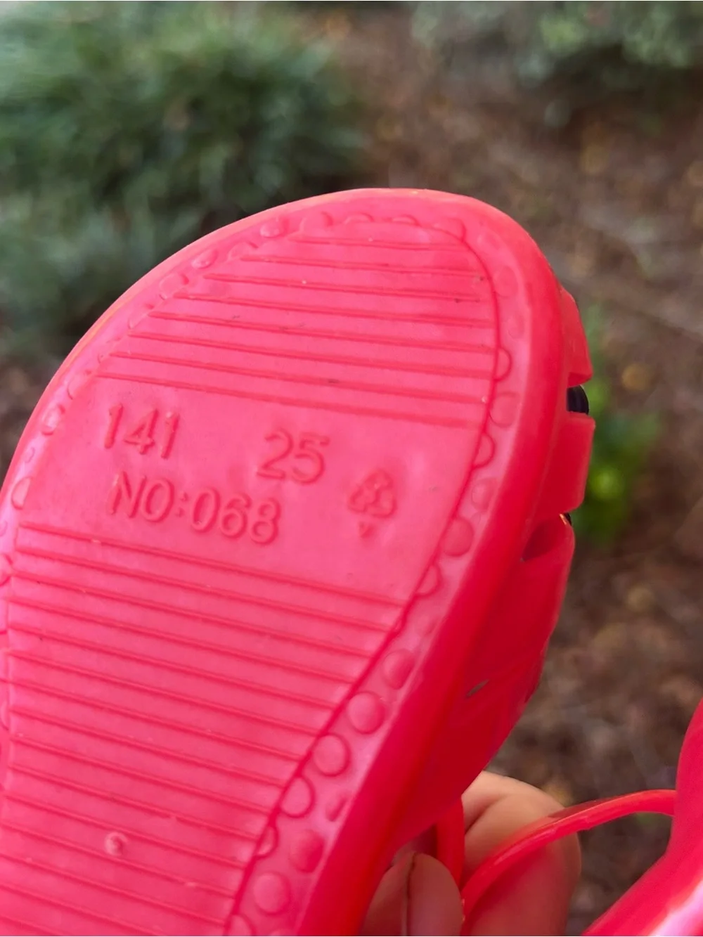 Mini Melissa Aranha Popsicle sandals
